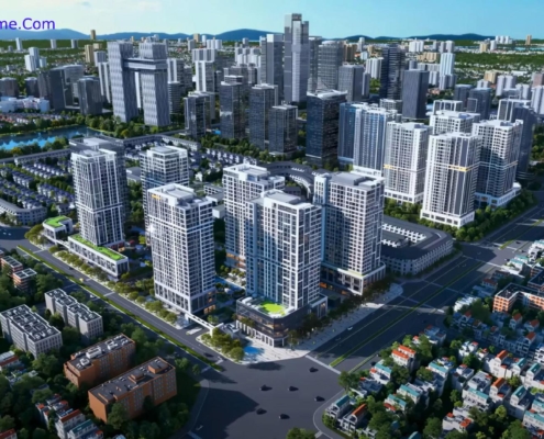 Phối cảnh dự án Starlake The Prime Tây Hồ Tây
