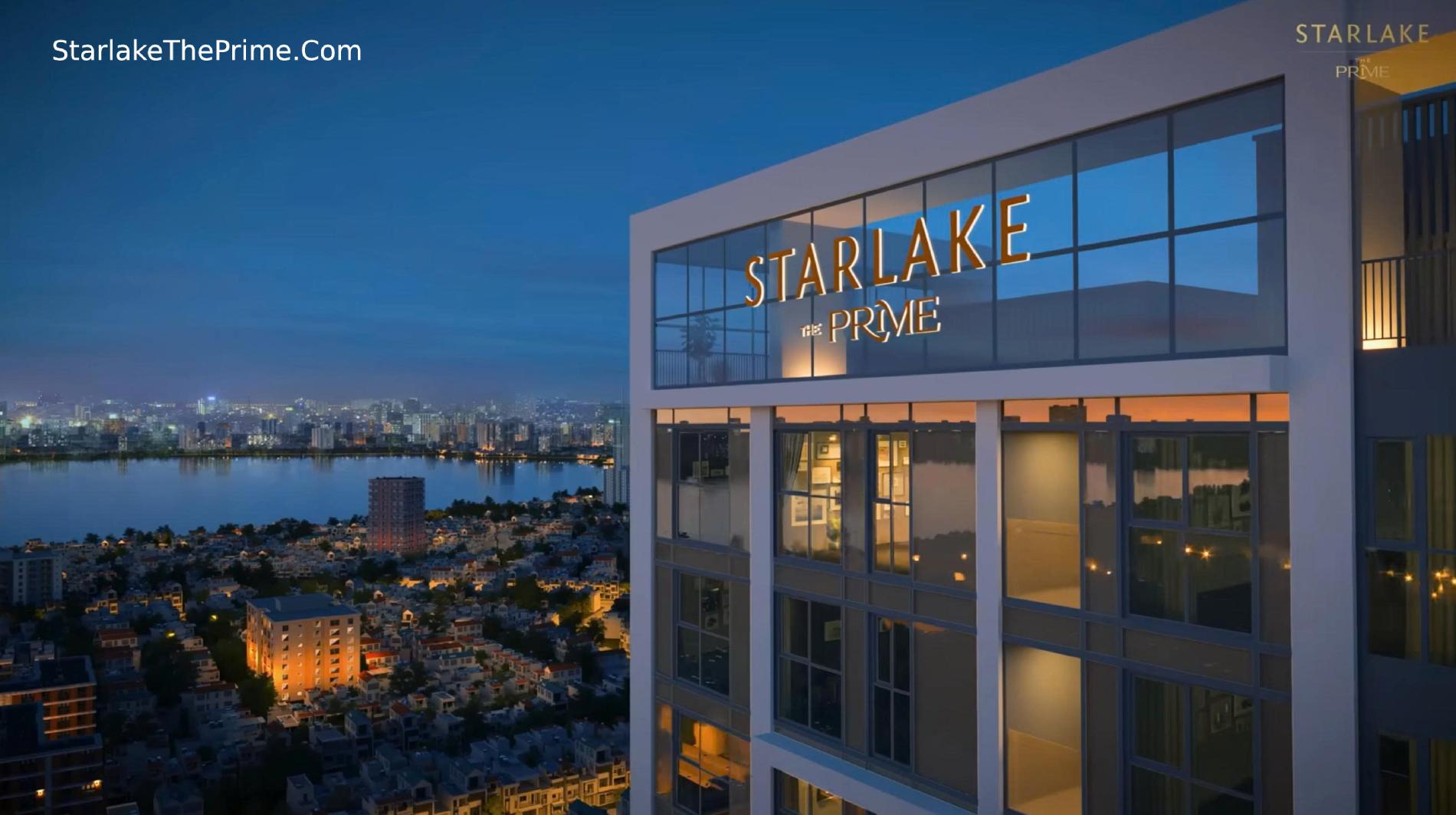 Tầm view tuyệt đẹp từ căn hộ K8 Starlake The Prime Tây Hồ Tây