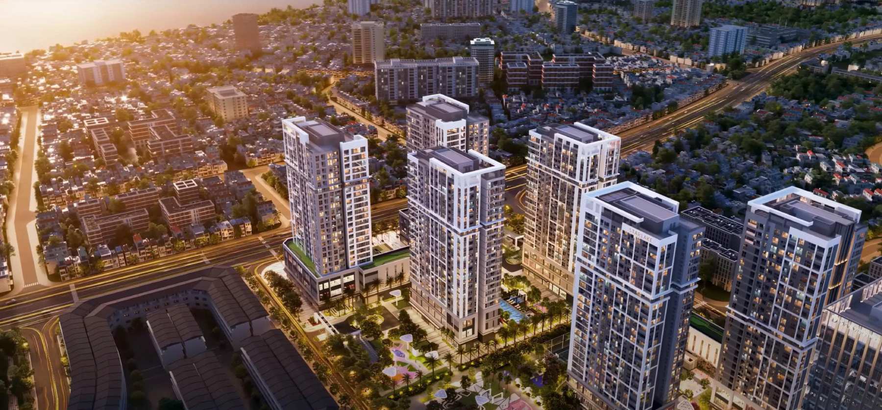 Phối cảnh Starlake The Prime Tây Hồ Tây