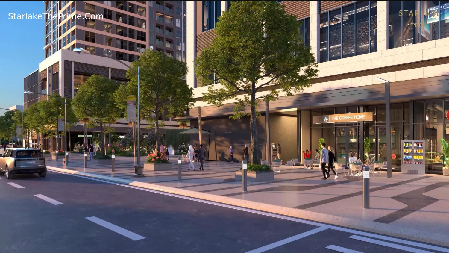 Trải nghiệm mua sắm ngay dưới chân toà nhà Starlake The Prime Tây Hồ Tây